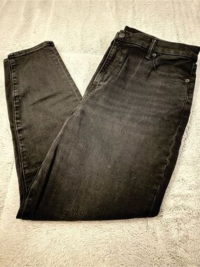NWOT American Eagle AE BFF Jegging Black Luxe Stretch Large Short 14 16 18